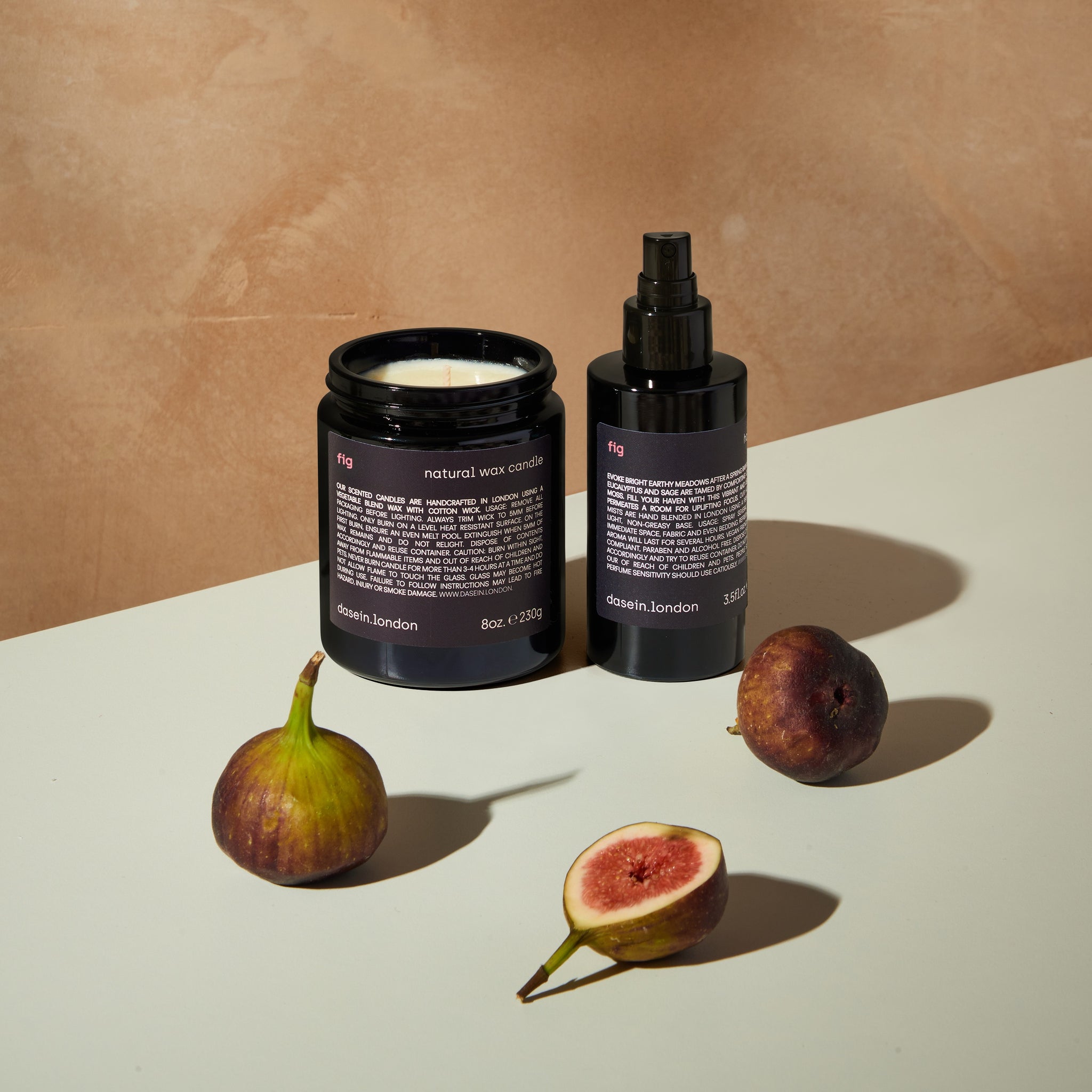 fig natural wax candle (230g)