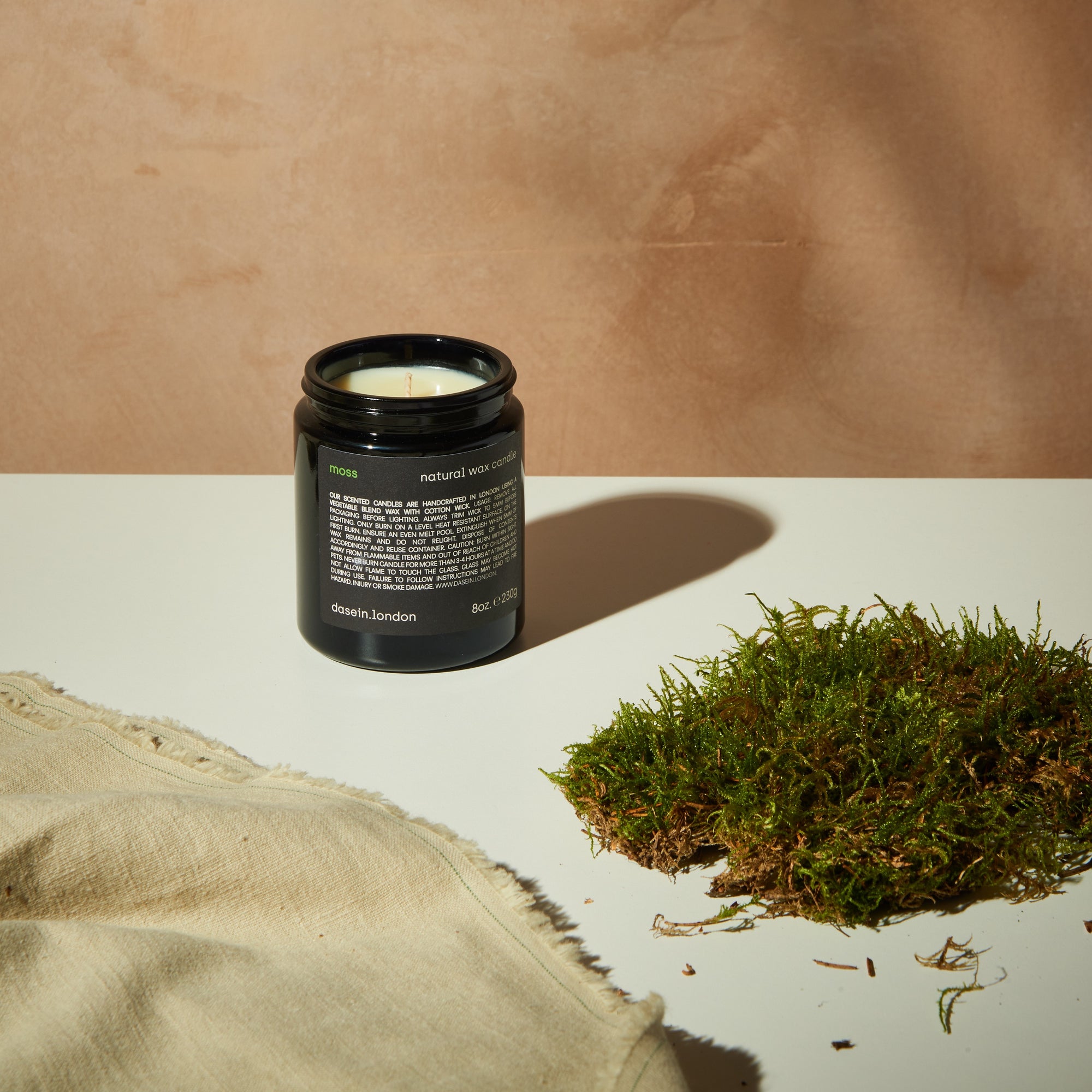 moss natural wax candle (230g)