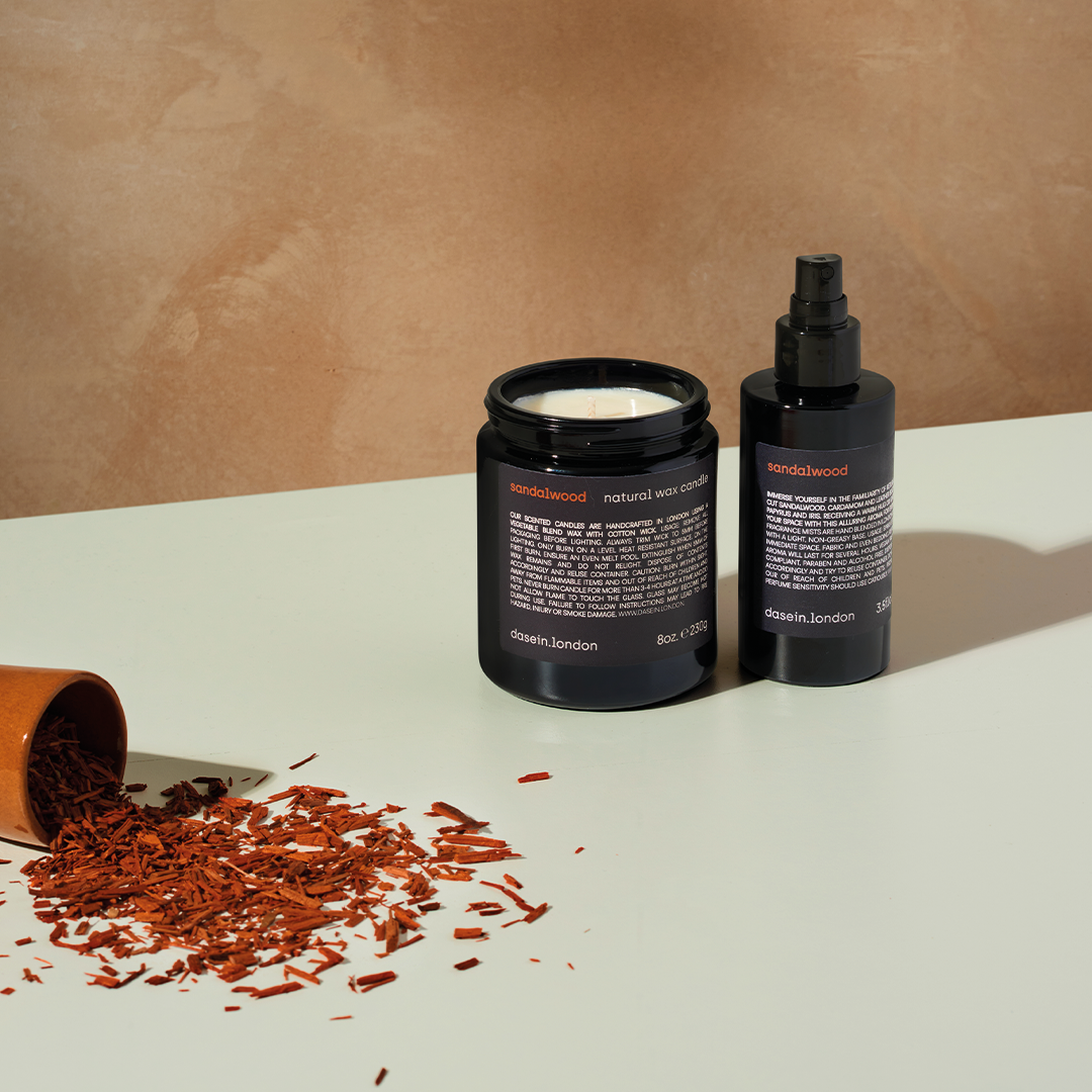 Dasein Sandalwood Candle Spray Set