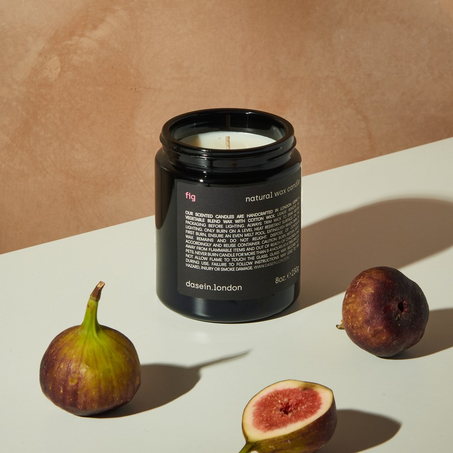 fig natural wax candle (230g)