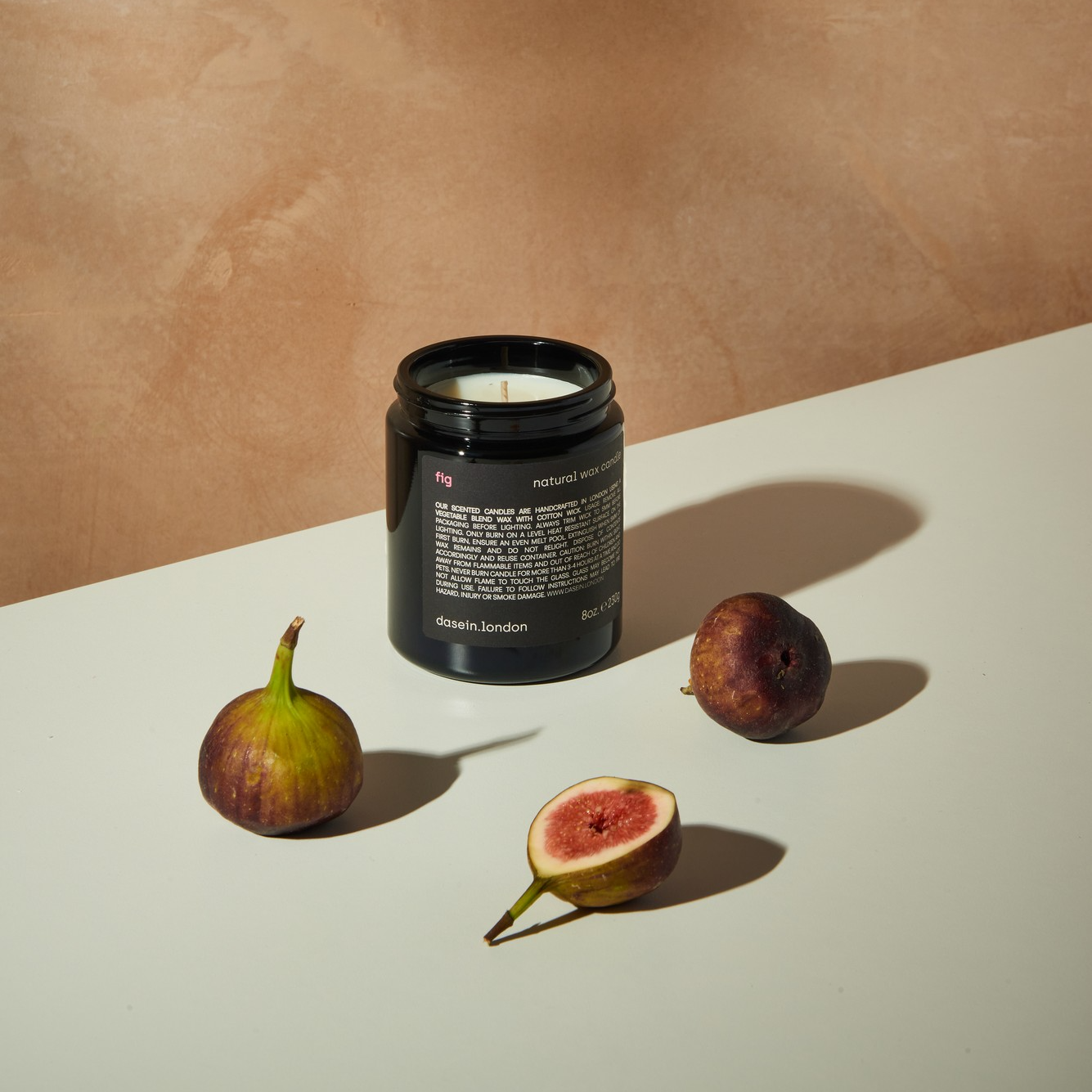 fig natural wax candle (230g)