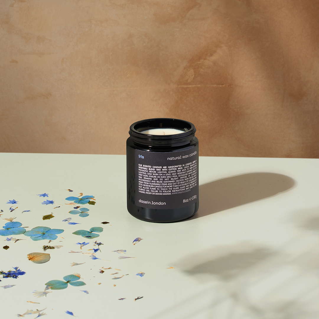 iris natural wax candle (230g)