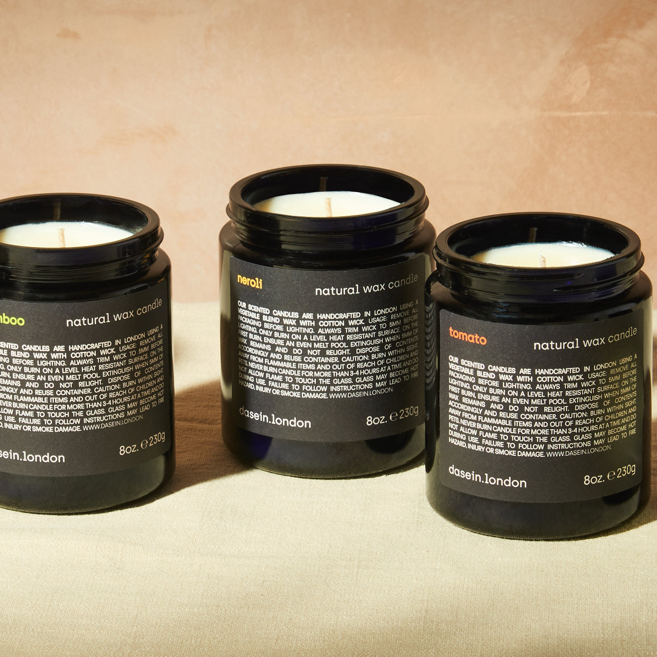 neroli natural wax candle (230g)